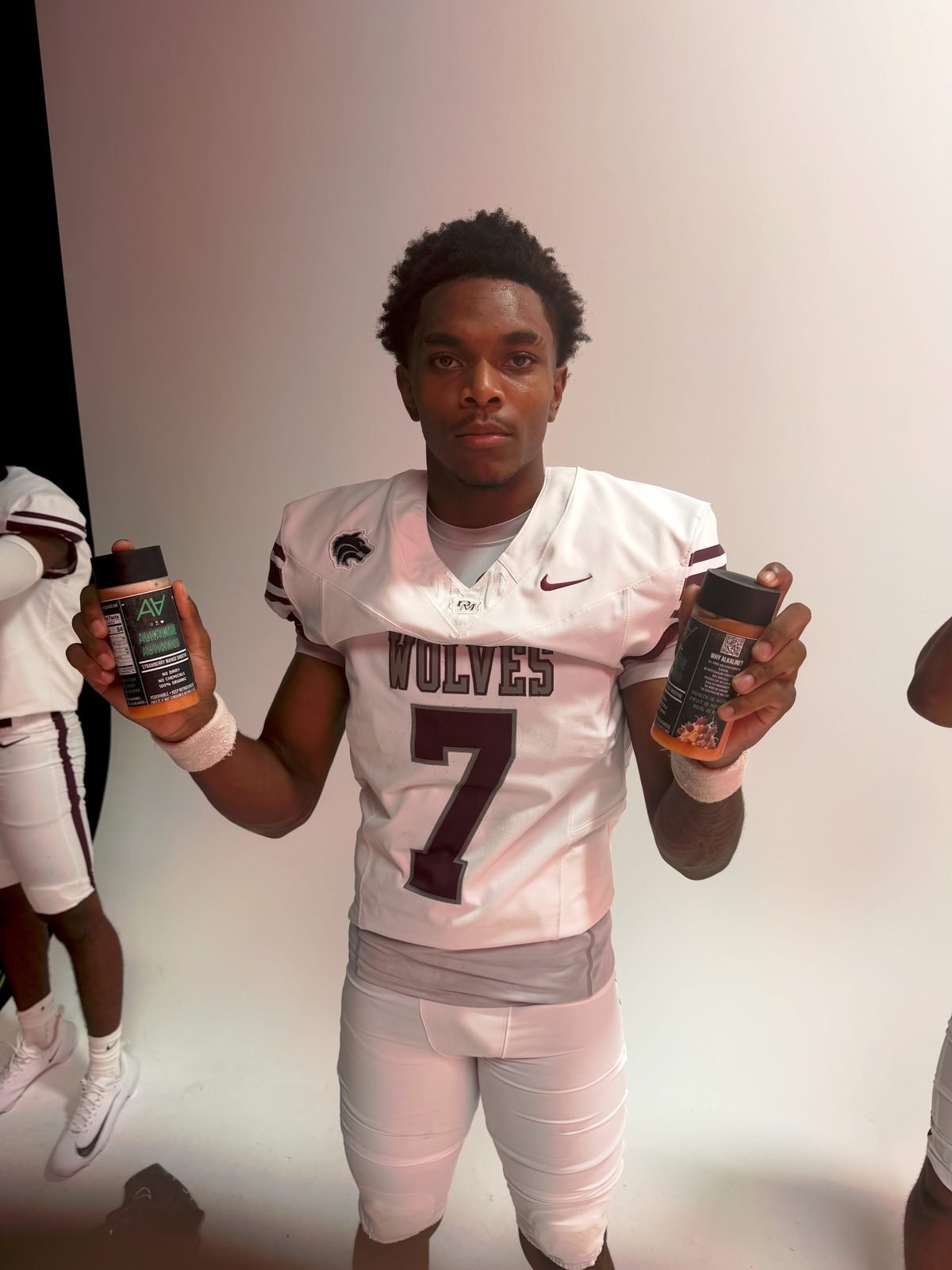 Wolves #7 with Alkaline Activated products