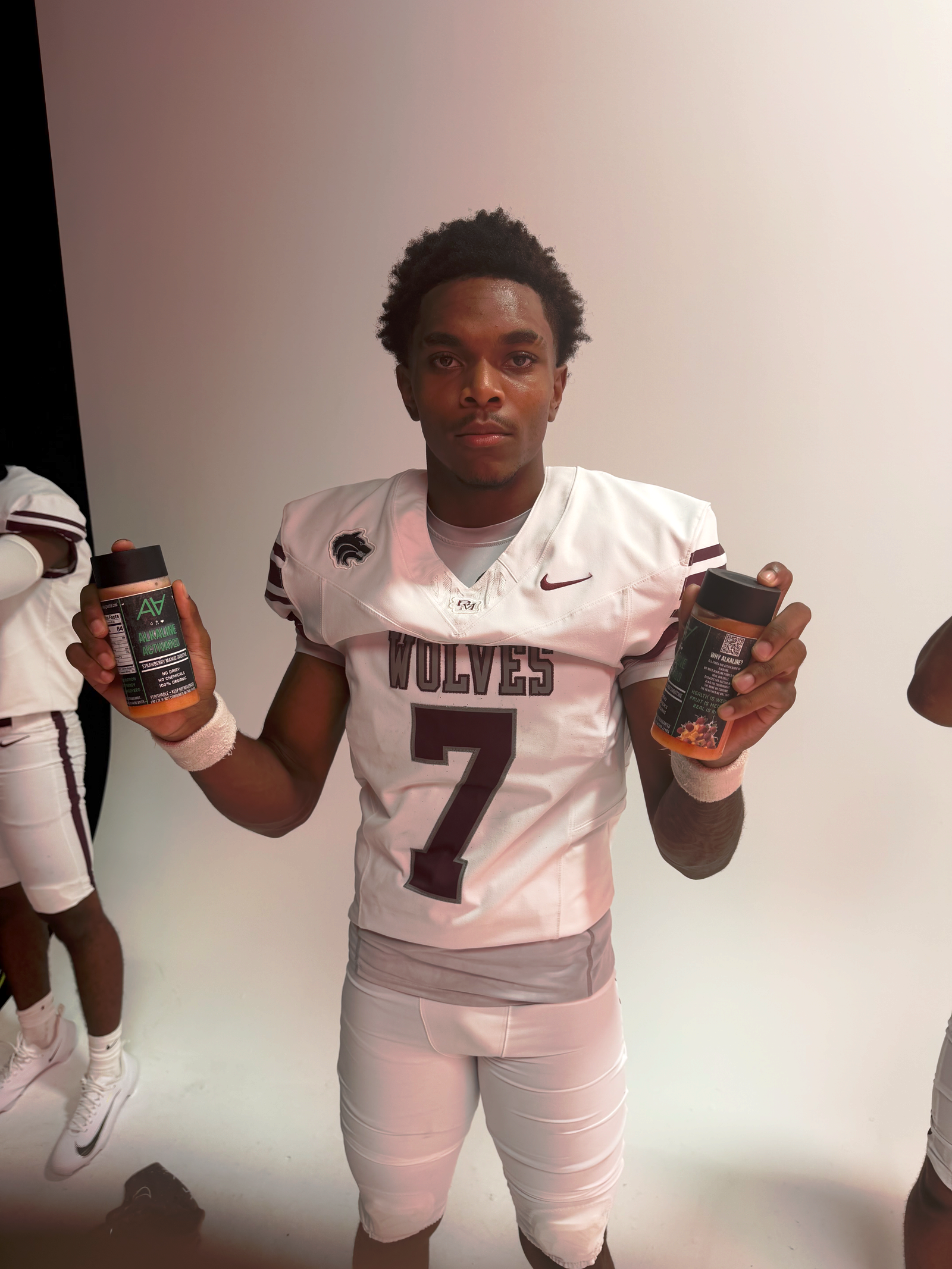 Wolves #7 with Alkaline Activated products