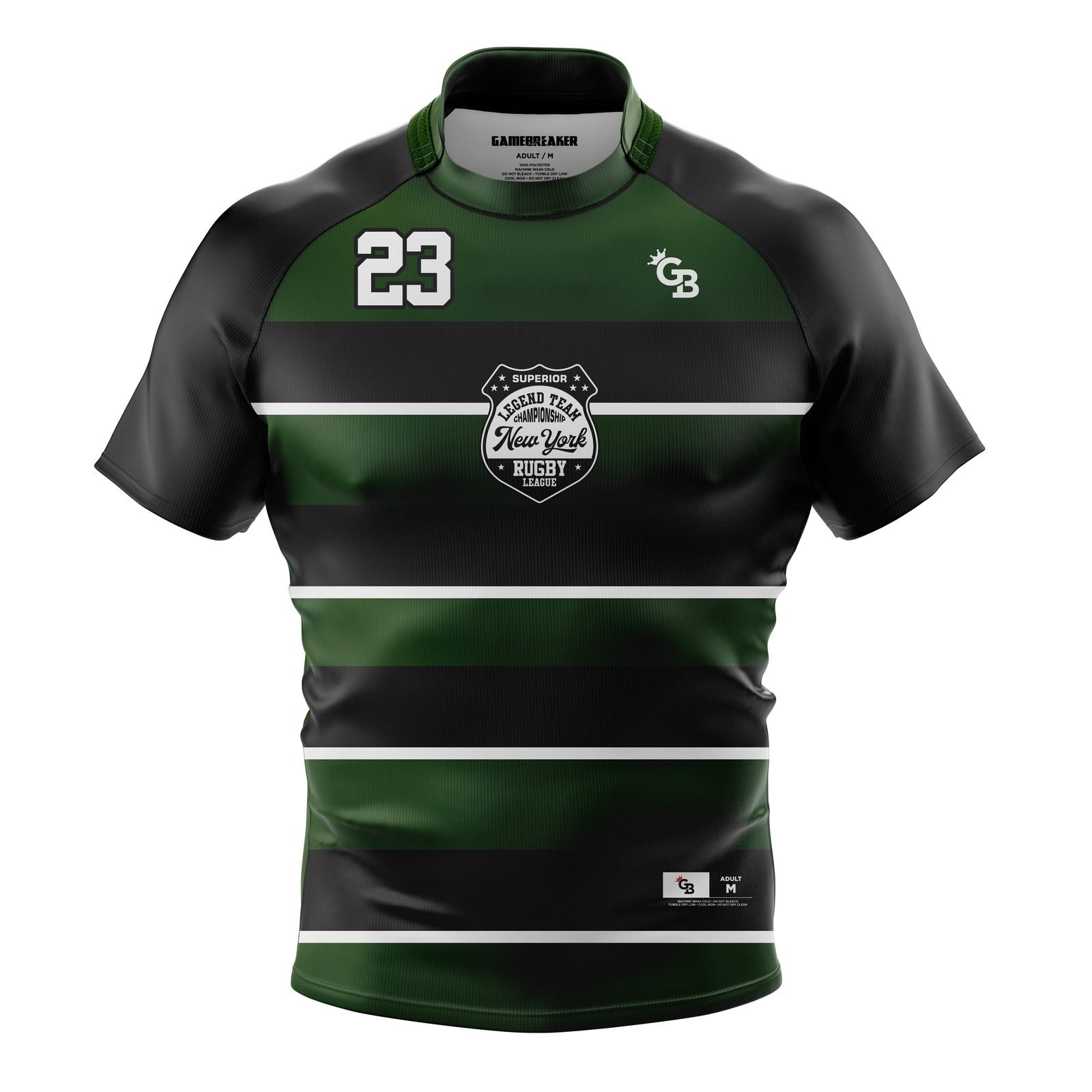 GameBreaker custom rugby kit